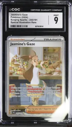 Jasmine's Gaze Pokemon (2024) Surging Sparks - 245/191 Special Illustration Rare - Image 1