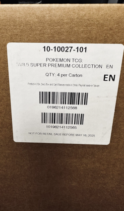 Prismatic Evolutions Super Premium Collection - (SEALED CASE) OF 4 - Pokemon - Image 2