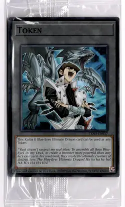 Yu-Gi-Oh Kaiba & Blue-Eyes Ultimate Dragon Token SEALED TKN5-EN017 - Image 1