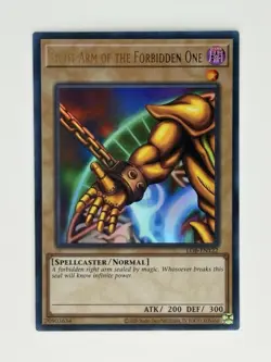 Right Arm of the Forbidden One LOB-EN122 Legend of Blue Eyes White Dragon NM - Image 1