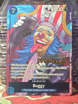 Buggy P-084 Release Event Winner Promo One Piece English NM - Image 1