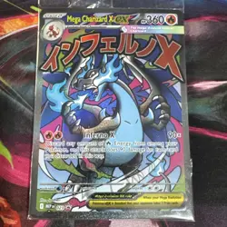 SEALED Mega Charizard X ex 023 & Oricorio ex 024 Black Star Promo Pokemon Card - Image 3
