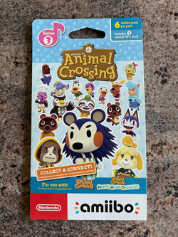 Animal Crossing Amiibo Cards - Series 3 - AUTHENTIC - NEW REPRINT FROM TARGET - Image 1
