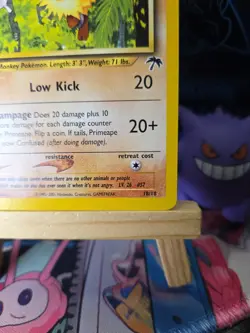 Primeape 18/18 - Southern Islands - Vintage Rare - Pokemon Card - NM - Image 4