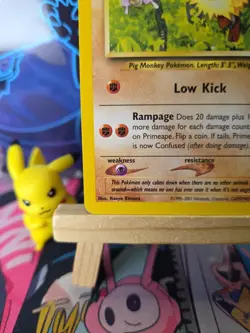 Primeape 18/18 - Southern Islands - Vintage Rare - Pokemon Card - NM - Image 5