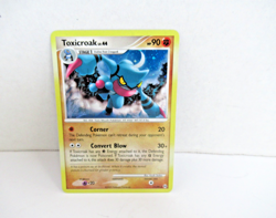 Pokemon TCG Toxicroak Holo Rare Card 11/99 Arceus 2009 - NM Pokemon Nintendo - Image 1