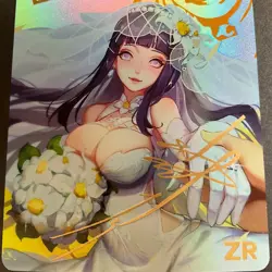 Hinata Hyuga Naruto Goddess Story ZR Signature Card -3 Yuan - Out of Print - Image 2