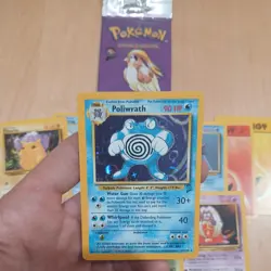 Pokemon 1999 TCG Base Set 2 Booster Pack EMPTY Opened With Cards RARE Holo - Image 2