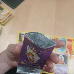 Pokemon 1999 TCG Base Set 2 Booster Pack EMPTY Opened With Cards RARE Holo - Image 4