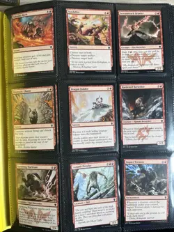 Binder of Magic The Gathering MTG Game Mixed Bulk Lot #1 400+Cards - Image 1