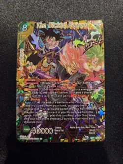 The Wicked Saiyans BT15-153 SCR - Dragon Ball Super Card Game Saiyan Showdow - Image 1