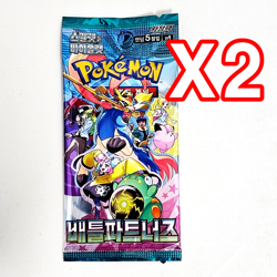 8X Pokemon TCG Card Booster Pack Lot AUTHENTIC Black Bolt White.. SEALED KOREAN - Image 4