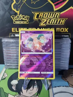 Mr. Mime - 66/181 - Reverse Holo Rare - Team Up - Pokemon Card - Image 1