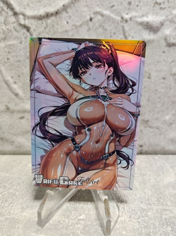 Eve Stellar Blade Trading Card Waifu Goddess Story Anime Girl holo Karte Manga - Image 1