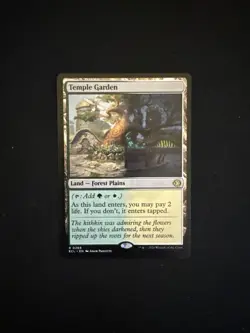 Temple Garden Lorwyn Eclipsed Regular Rare Nm Magic The Gathering - Image 1