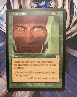 MtG Biorhythm Onslaught (ONS) #247 Non-Foil LP+ - Image 3