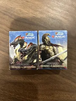 Magic the Gathering - Heroes vs Monsters Worlds Smallest Duel Decks - Image 1