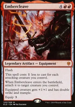 MTG Embercleave Near Mint Throne of Eldraine Mythic #120 - Image 1