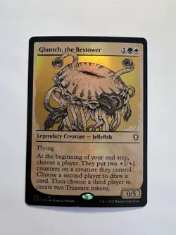 Gluntch, the Bestower - FOIL SHOWCASE - MTG CLB - NM - Image 1