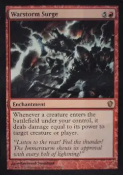 Warstorm Surge - Commander 2013: #129, Magic: The Gathering Nm C252 - Image 1