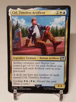 MTG Final Fantasy Cid, Timeless Artificer (U 0412) - Image 1