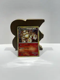 Arcanine #1/123 - Pokemon TCG - HeartGold & SoulSilver - Rare -MP Non Holo - Image 1