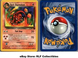 2000 Pokemon, Team Rocket, #32/82 Dark Charmeleon, Uncommon (c) - Image 1