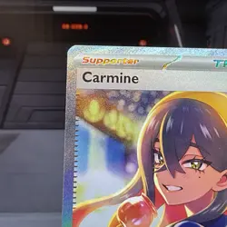 Carmine 217/167 Special Illustration Rare Pokemon Sv06: Twilight Masquerade - Image 3