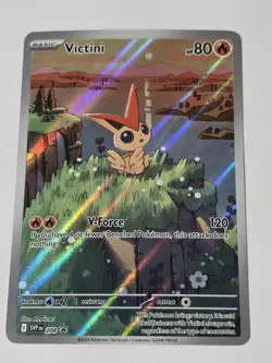 Pokemon TCG Victini IR Promo 208 White Flare Black Bolt NM - Image 1