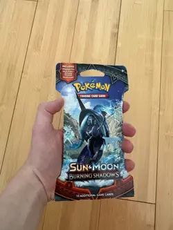 Pokemon Burning Shadows Sleeved Booster Pack | Random Art TCG Sun and Moon - Image 2