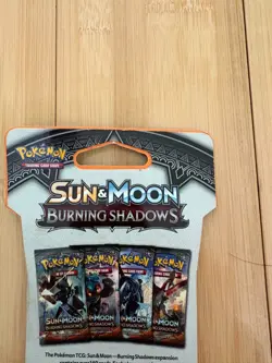 Pokemon Burning Shadows Sleeved Booster Pack | Random Art TCG Sun and Moon - Image 3