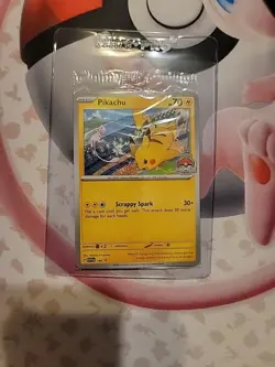 Pokemon TCG Pikachu #190 Promo Pokemon World Championships 2024 SEALED - Image 2