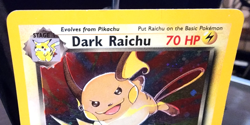 2000 Pokemon Team Rocket Dark Raichu 83/82 - Holo Secret Rare - Vintage HP - Image 3