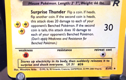 2000 Pokemon Team Rocket Dark Raichu 83/82 - Holo Secret Rare - Vintage HP - Image 5