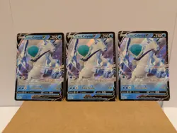 Pokemon Bundle 3 Ice Rider Calyrex V Promo SWSH130 nm Play Bundle - Image 1