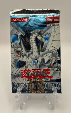 (701058) Yugioh Cybernetic Revolution 1st Edition - Sealed Booster Pack - Image 1