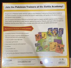 Pokemon TCG: BATTLE ACADEMY BOX | PIKACHU MEWTWO CHARIZARD CARDS FACTORY SEALED 820650807893 - Image 2