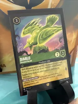 Disney Lorcana Diablo - Devoted Herald Ursula's Return 70/204 Legendary - Image 1