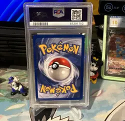 1999 POKEMON FOSSIL 1ST ED #52 OMANYTE PSA 9 - Image 2