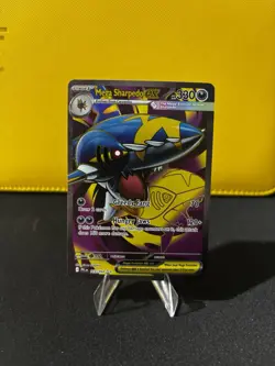 Mega Sharpedo EX 113/094 Me02: Phantasmal Flames Holo Pokemon TCG NM Pack Fresh - Image 1