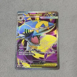 Mega Sharpedo ex 113/094 Me02: Phantasmal Flames Holo Pokemon TCG NM - Image 3