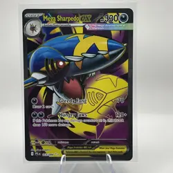 Mega Sharpedo ex 113/094 Me02: Phantasmal Flames Holo Pokemon TCG NM - Image 1