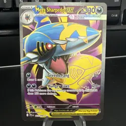 Mega Sharpedo ex 113/094 Pokemon TCG Me02: Phantasmal Flames Full Art Holo - Image 1