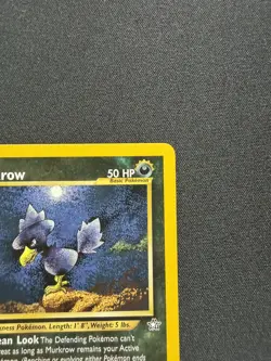 Murkrow 24/111 Neo Genesis - Rare Pokemon Card - LP - Image 4