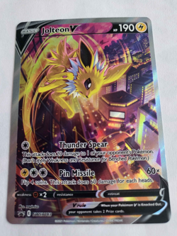 Jolteon V SWSH183 SWSH: Sword & Shield Promo Cards Holo - Image 1
