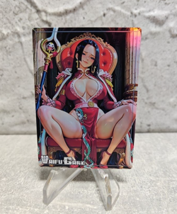 Boa Hancock Trading Card Waifu Goddess Story Anime Girl holo Karte Manga Full - Image 1