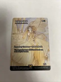 Princess Sarah Azusa Lost But Seeking Nonfoil Showcase Card #0015 MTG LP - Image 1