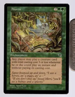 MTG Aluren Tempest Rare Light Play L/P - Image 1