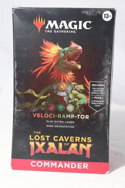 Magic The Gathering Lost Caverns of Ixalan Veloci-Ramp-Tor Commander Deck New - Image 1