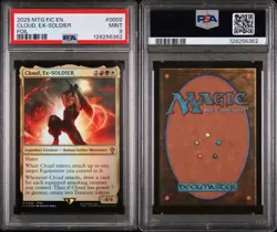 Cloud, Ex-SOLDIER Magic The Gathering Final Fantasty 0002 FFVII Foil PSA 9 - Image 3